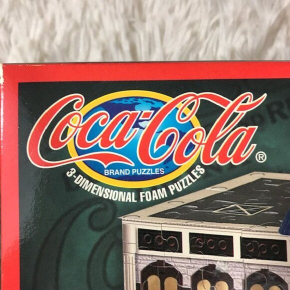 Vintage Coca-Cola 'Five & Dime' 3D Collectible Foam Puzzle - Picture 3 of 10